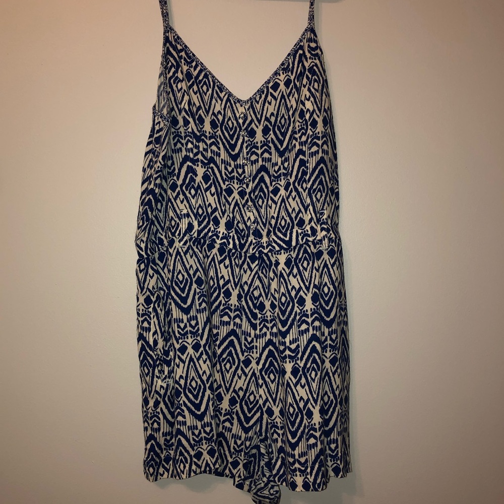 Geometric Patterned Romper
